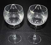 Up for sale are these Tiffin Pattern TIF75 Set Of Two Wine Glasses in excellent condition with no chips or cracks. They measure approx. 7 3/4"T by 3 1/4"W. Shipping Excludes: Alaska/Hawaii, US Protectorates, APO/FPO, PO BoxShipping Provided t