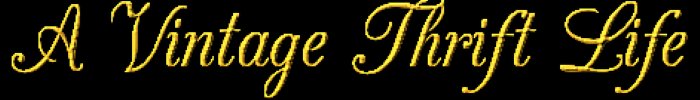 A Vintage Thrift Life Store