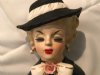 Inarco Lady in Black Head Vase E-1065 - 1963 - from DustyMillerAntiques