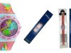 NEW Old Stock Vintage Collection Pink Resin Plastic Disney Tinker Bell Watch