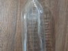 Vintage Glass Baby Bottle – Embossed Ounces, Narrow Neck Nurser, Clear Feeder