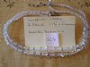 VINTAGE SWAROVSKI AURORA BOREALIS CRYSTAL NECKLACE - SC6