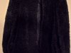 VINTAGE UNIQUE RETRO CHIC - BLACK SLEEVELESS (OPEN ARM) CAPE/COAT