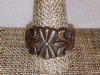 Vintage 1940's Sterling Silver Fleur de Lis Biker Ring Men's Size 12 Antique