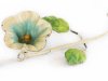 Vintage Painted Flower Hook (made in Italy)