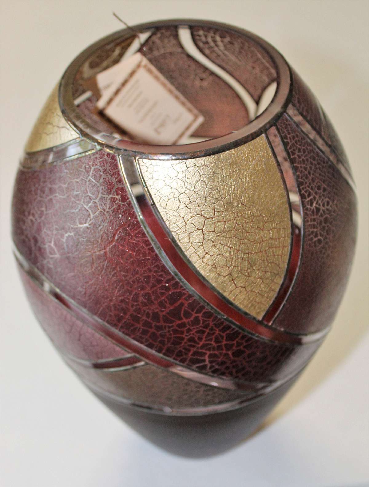 Up for sale is this Gorgeous Large Vlasta Vobornikova signed Contemporary Czech Art Glass by Miracle Studio in excellent condition with no chips or cracks. It measures approx. 12"T.   Shipping Excludes: Alaska/Hawaii, US Protectorates, APO/FPO, PO