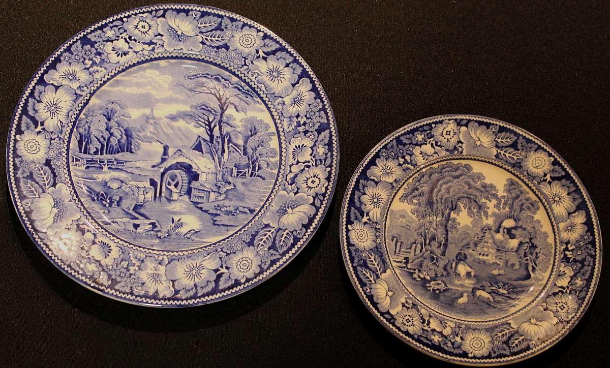 Up for sale are these Midwinter Rural England Set Of Two Plates. The dinner plate measures approx. 10"W and the other plate 8"W. There is some crazing on the 8" Plate.Shipping Excludes: Alaska/Hawaii, US Protectorates, APO/FPO, PO BoxShip