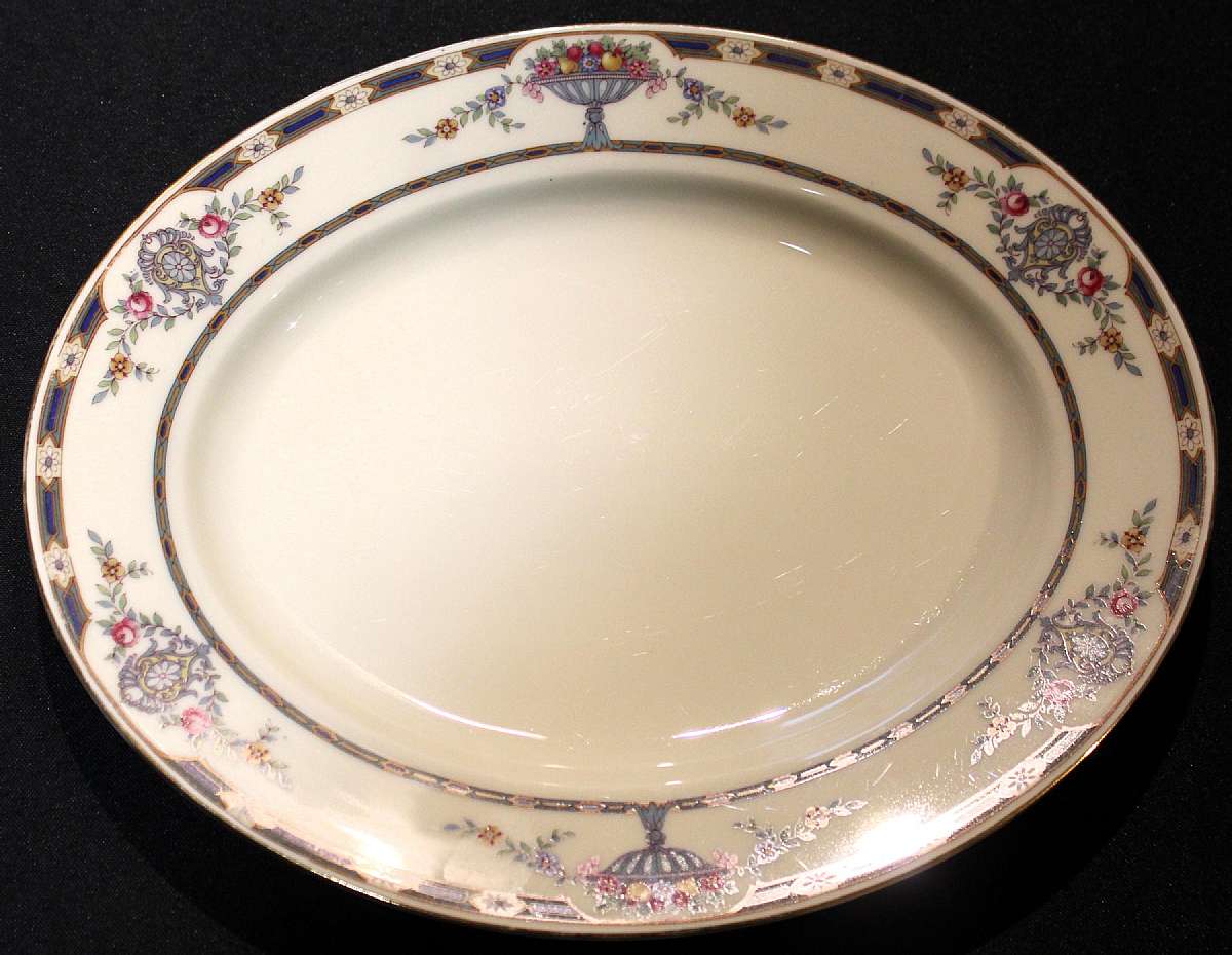 Up for sale is this Beautiful Vintage Tirschenreuth The Chatham 12 Inch Large Platter. Measures approx. 12"L by 9 3/4"W. in excellent condition with no chips or cracks.  Shipping Excludes: Alaska/Hawaii, US Protectorates, APO/FPO, PO BoxShippi