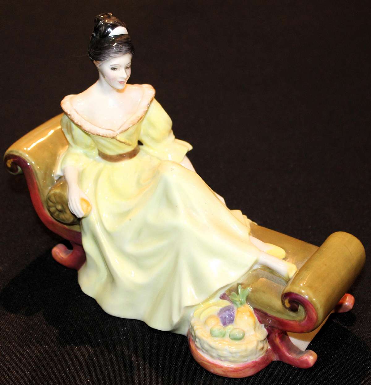 Up for sale is this Fantastic Royal Doulton At Ease HN2473 Figurine in excellent condition with no chips or cracks. Measures approx. 6"T.Shipping Excludes: Alaska/Hawaii, US Protectorates, APO/FPO, PO BoxShipping Provided to the United States Only.