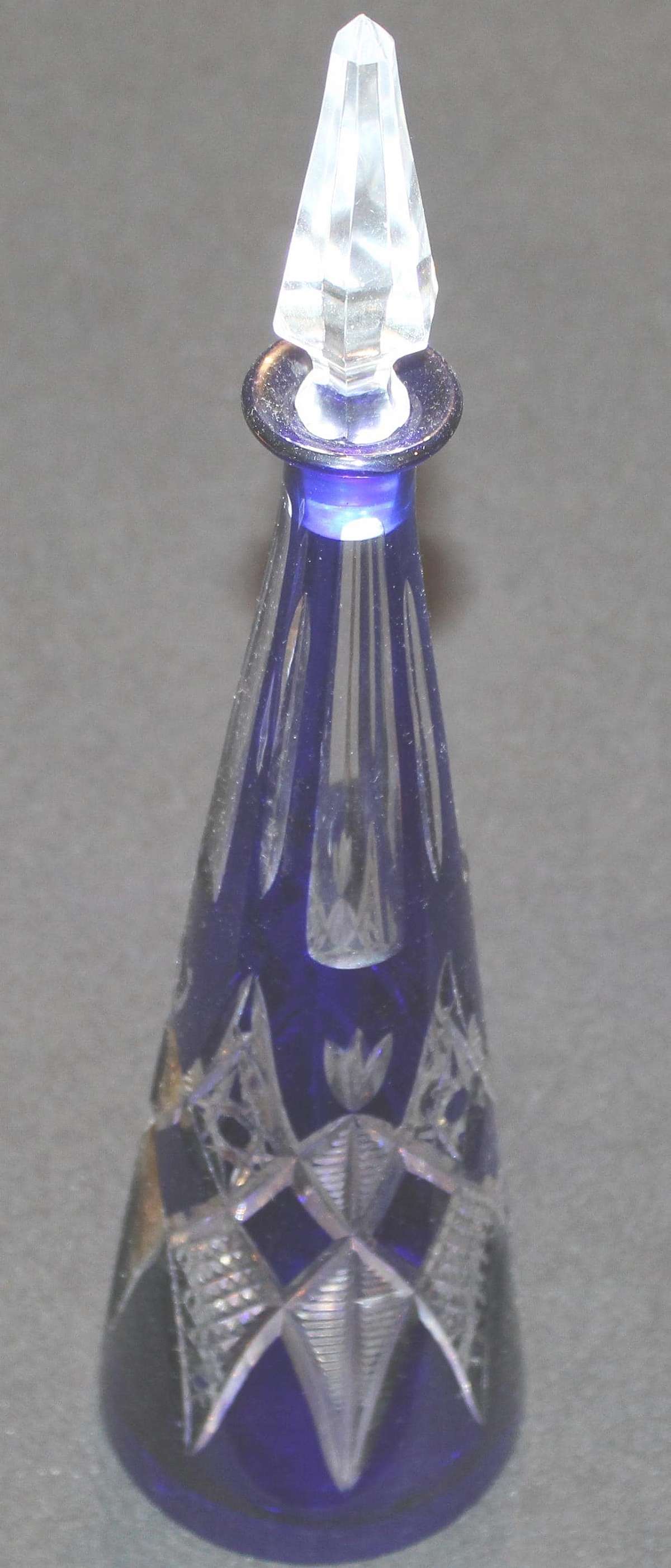 Up for sale are these Rare Nancy France Cristal Cut To Clear Gorgeous Decanter. The decanter measures approx. 15 3/4" Tall with the stopper and 12 1/2" Tall without the stopper. The piece is marked Cristal Nancy France. The decanter top has a sm