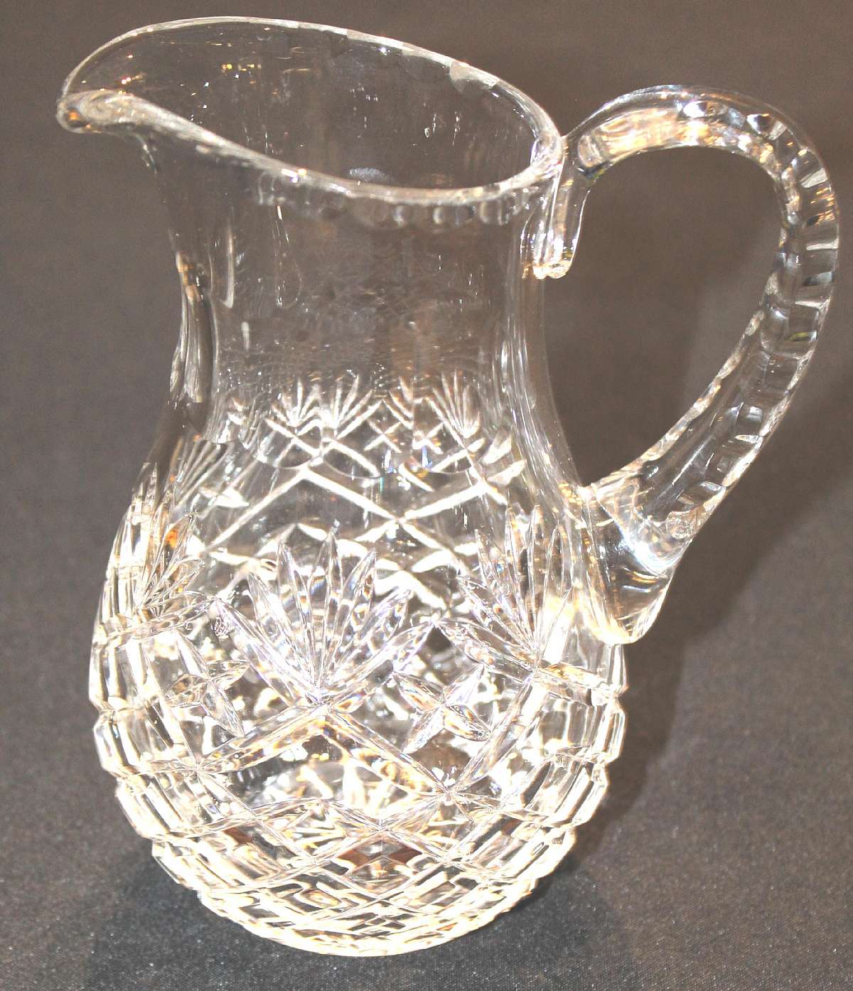 Up for sale is this Crystal-Clear Industries Essex 36 Ounce Pitcher in excellent condition with no chips or cracks. It measures approx. 8 1/4" Tall and 3 1/2"W.  Shipping Excludes: Alaska/Hawaii, US Protectorates, APO/FPO, PO BoxShipping Provi