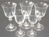 Royal Bavarian Pattern RBV1 Water Goblets & Wine Glasses, Set of 5