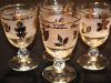 Libbey Golden Foilage Set Of Four Water Goblets